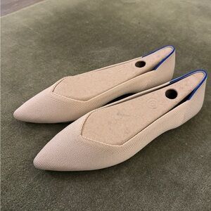 Rothy’s The Point Flats - Ecru